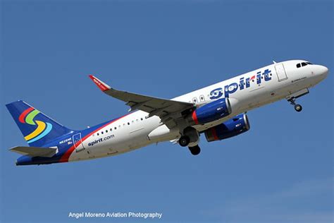 Spirit Airlines Airbus A320 232 N626NK Departure From Flickr