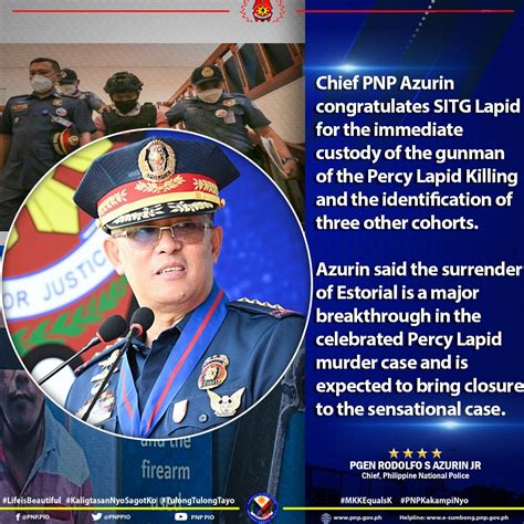 Philippine National Police On Twitter Chief Pnp Azurin Congratulates