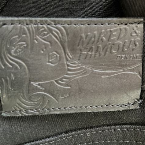 Naked Famous Black Cobra Stretch Selvedge Gem