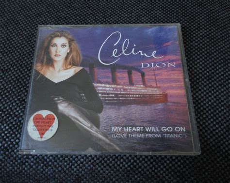 Cd Celine Dion Titanic My Heart Will Go On Item de Música Epic Usado