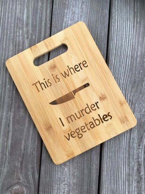 Funny Cutting Board Svg Design Cut My Food Into Pieces This Is My