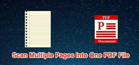 How To Scan Multiple Pages Into One Pdf File Helpdeskgeek