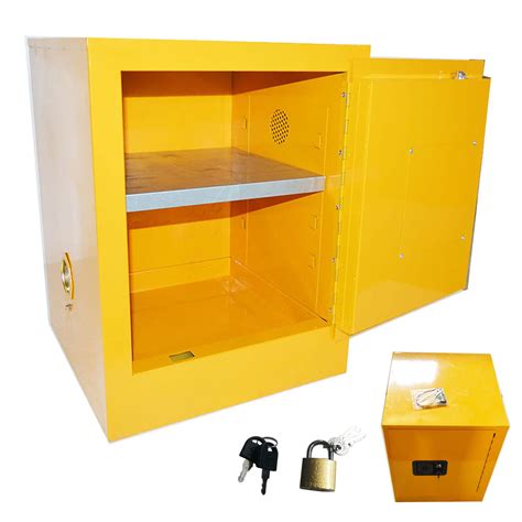 Buy INTBUYING Flammable Cabinet, Galvanized Steel Safety Cabinet for