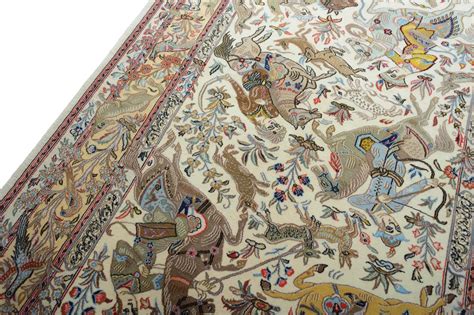 Keshan Kork Very Fine Hunting Carpet 208 Cm 140 Mm Catawiki