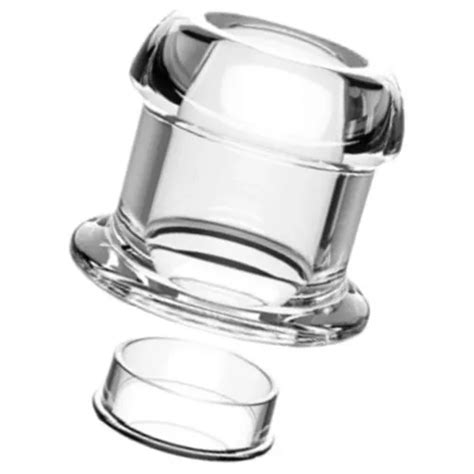 Tapón Anal Expansor Dilatador Transparente Cuotas sin interés