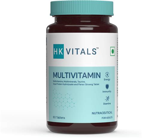 Amazon Healthkart Multivitamin For Men And Women With Ginseng