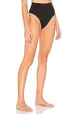 HAIGHT Crepe Perlin Bikini Bottom In Black REVOLVE