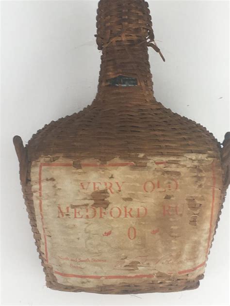 1917 Very Old Medford Rum Bottle