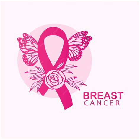 Premium Vector Vector Gradient Breast Cancer Awareness Month Illustration