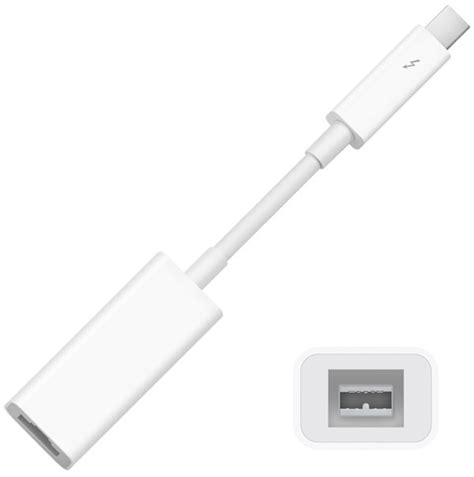 Apple Thunderbolt to Gigabit Ethernet + FireWire 800 Adapters | iLounge ...