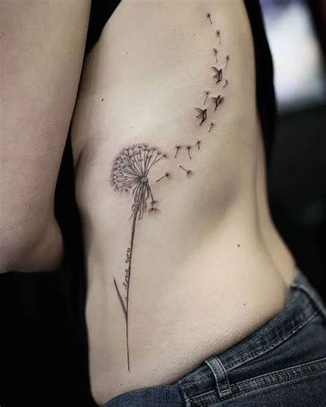 The Meaning Behind Dandelion Tattoos: A Delightful Symbol of Change and ...