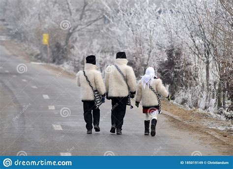 Christmas Carols in Maramures,romania Stock Image - Image of winter ...