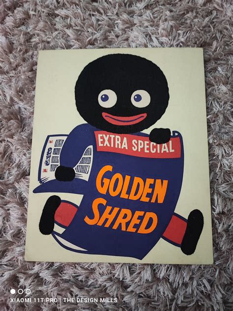 golden shred extra special showcard    gollybadgescom