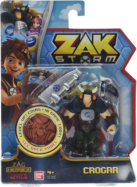 Amazon Zak Storm Crogar 3 Inch Scale Action Figure With Blind Bag