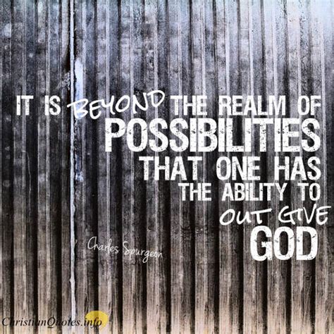 Charles Spurgeon Quote - Five Reasons Why Giving to God Produces Riches ...