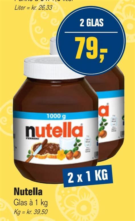 Nutella Tilbud Hos Otto Duborg