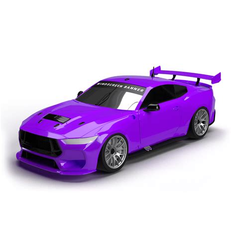 Supercars Gen Ford Mustang D Livery Template Model Canoeracing