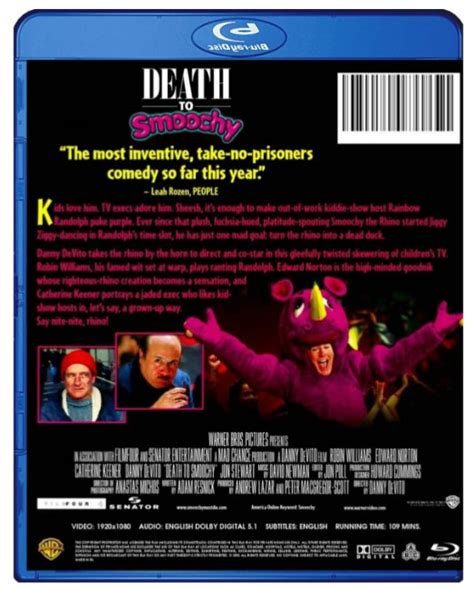 Death to Smoochy Blu-Ray [2002] blu ray region ABC ship worldwide