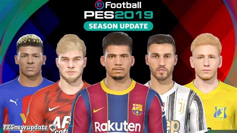 PES 2021 DLC 3 0 Facepack Converted For PES 2019 YouTube