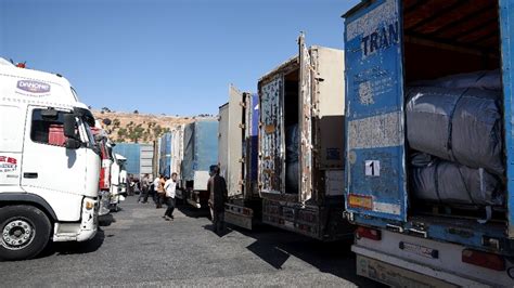 Un Aid Deliveries Resume Via Rebel Held Syria Border Crossing Al Monitor Independent Trusted