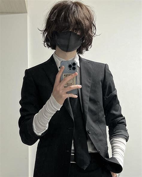 Mens Outfits Emo Style Men Black Overalls Outfit Ftm Haircuts Emo