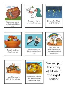 Put The Story Of Noah In Order By Embracing Jewish Living Tpt