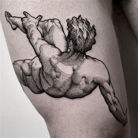 50+ Icarus Tattoo Designs That Perfectly Capture the Mythological ...