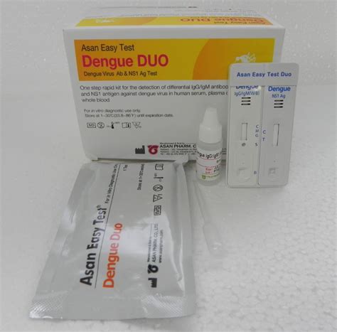 Asan Easy Test Dengue Duo Ivd Reagent Rdt Asan Pharm