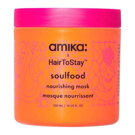 Amika Soulfood Nourishing Mask Safe For Dry And Color Treated Hair