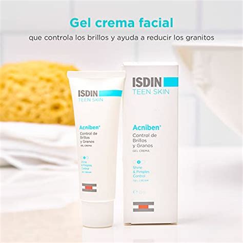 Isdin Acniben Gel Crema Tratamiento Para El Acne Facial Control De