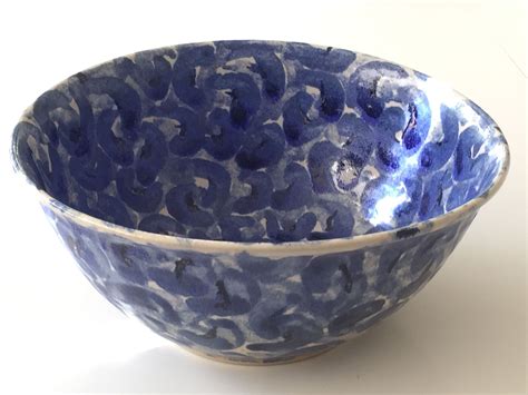 Blue And White Ceramic Bowl