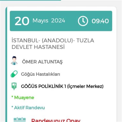 Tuzla Devlet Hastanesi Hastane Randevu Ve Muayene Sorunu Şikayetvar