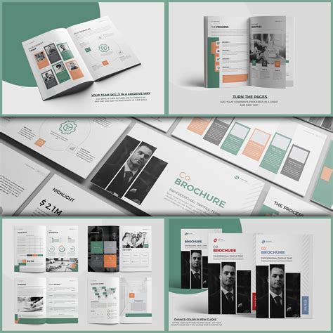 Ppt Docx Brochure Template Masterbundles