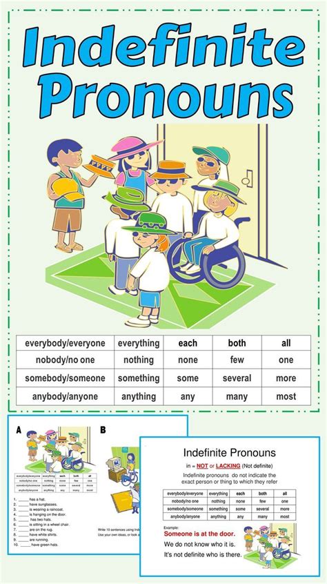 Live Worksheet Indefinite Pronouns