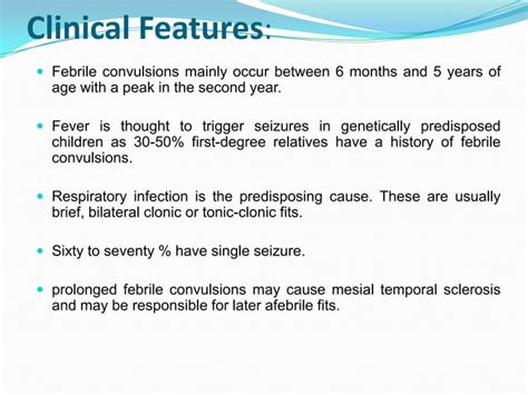 Febrile convulsions 2013 | PPT