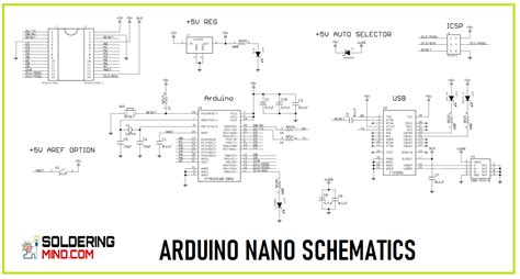 How To Make A Circuit Diagram For Arduino Nano Every - Wiring Draw And ...