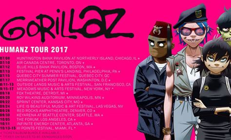 Fotos Gorillaz Anuncia Gira De Conciertos Con Broche Del Fsln