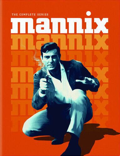 Mannix The Complete Series New Dvd Boxed Set Full Frame Mono Sound