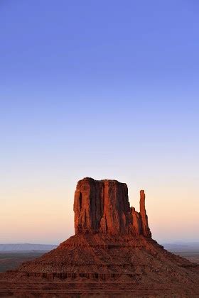 Last Light On Mesa West Mitten Editorial Stock Photo Stock Image