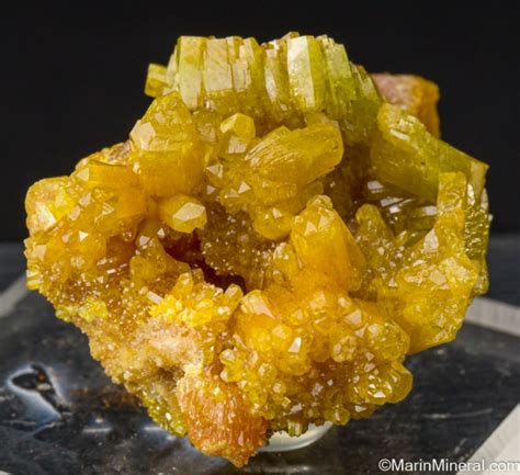 Marin Mineral Company Pyromorphite From Jersey Vein Bunker Hill Mine