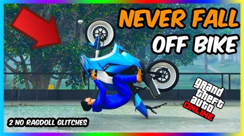 How To Never Fall Off Your Bike Glitch In Gta Online Easiest Method