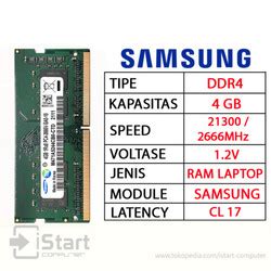 Jual Ram Laptop Samsung Ddr Gb Mhz Ori Gaming Ram Nb Ddr