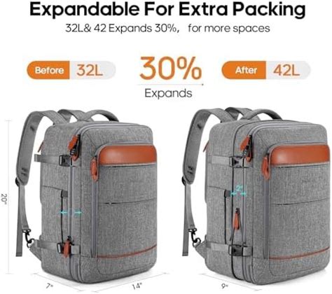 Bagsure Travel Backpack L Carry On Backpack Flight Approved