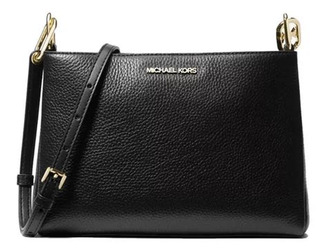 Bolsa Michael Kors Original Trisha Crossbody Black Piel Mercadolibre