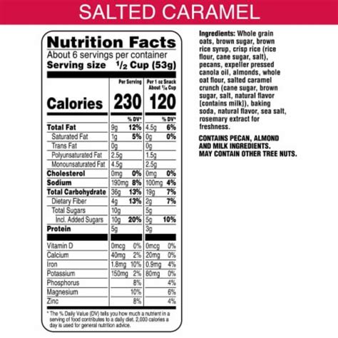 Bear Naked Salted Caramel Crunch Granola 11 0 Oz Kroger