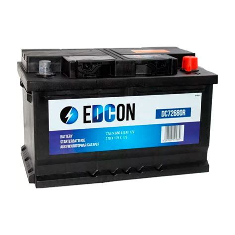 Аккумуляторы автомобильные EDCON - купить аккумулятор автомобильный ...