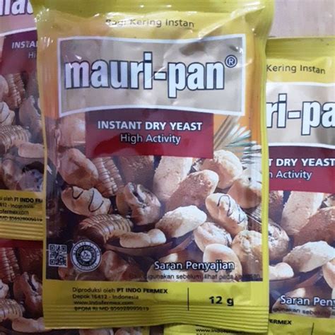 Jual Ragi Mauripan Sachet 1 Box Isi 4 Pcs Shopee Indonesia