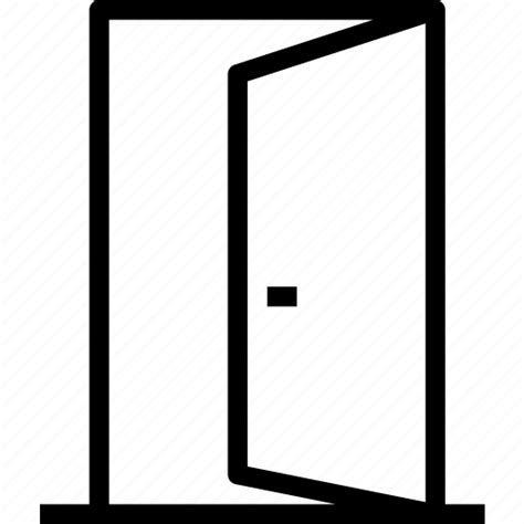 Door Entrance Exit Opendoor Icon