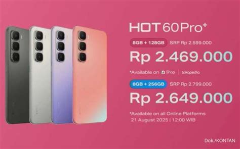Harga Mulai Rp Juta Infinix Hot Pro Resmi Rilis Di Indonesia