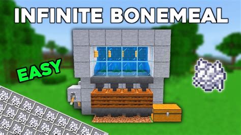 BEST 1 21 AUTOMATIC BONEMEAL FARM TUTORIAL In Minecraft Bedrock YouTube